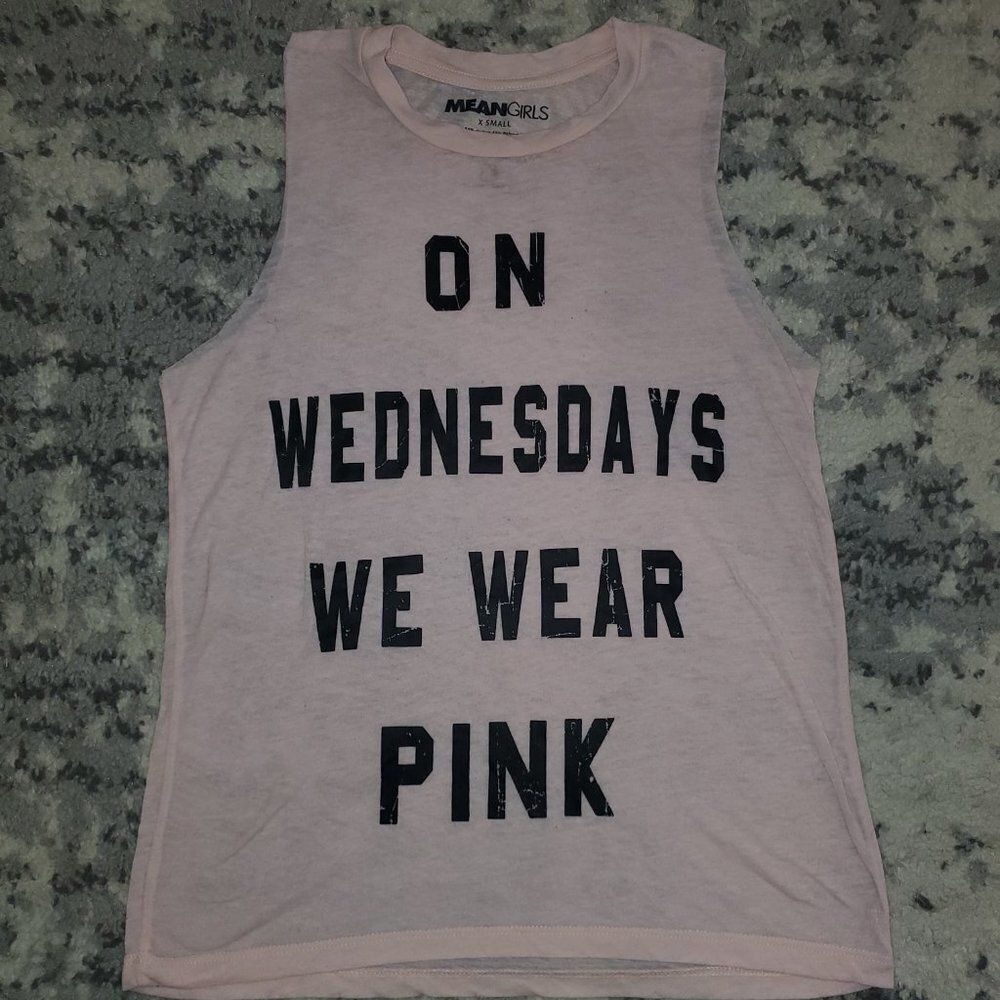 Mean Girls Wednesday Muscle Tee || XS || EUC